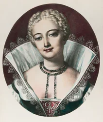 Porträt von Louise Labé
