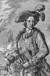 Porträt von René Duguay-Trouin, französischer Seemann