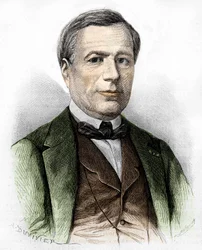 Porträt von Xavier MARMIER Schriftsteller, Dichter, Reisender, Übersetzer der Nordliteratur