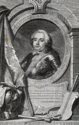 WILLIAM IV (1711-1751). Erster erbliches Statthalter der Niederlande. Stich