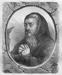 Porträt von François Joseph Le Clerc du Tremblay, Marquis de Maffliers, bekannt als Pater Joseph, Kapuziner und französischer Staatsmann