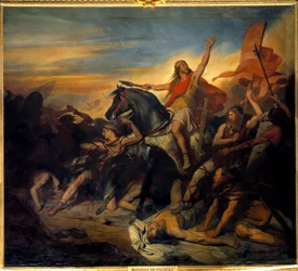 Die Schlacht von Tolbiac, Clovis