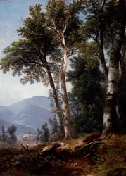 Waldlandschaft, um 1850