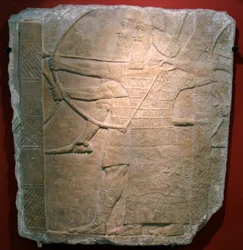 Assyrische Krieger, 8. Jahrhundert v. Chr.