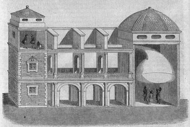 Akustisches Hörrohr erfunden von Athanase Kircher (oder Athanasius Kircheri) (1601-1680).