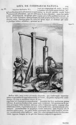 Handhydraulische Wasserpumpe, 1678