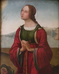 Sainte Marguerite en prière