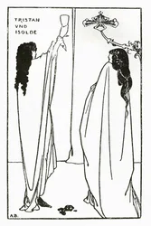 Eine Wiederholung von Tristan und Isolde, Illustration aus 