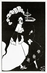 Messaline und Begleiter kehren aus einem Bordell zurück, ca. 1894