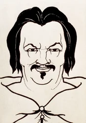 Porträt von Honoré de Balzac