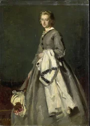 Eine junge Frau