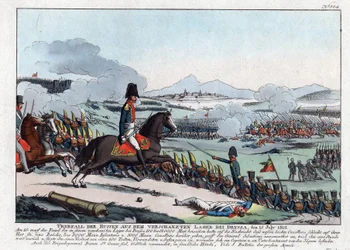 Russischer Angriff aus dem befestigten Lager bei Dryssa am 15. Juli 1812