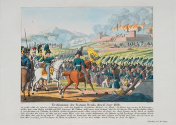 Erstürmung der Brailov-Festung am 15. Juni 1828, ca. 1830