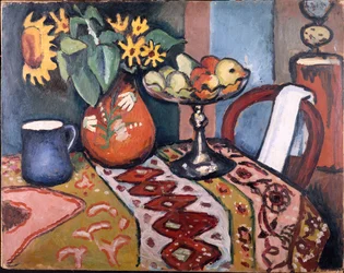 Stillleben mit Sonnenblumen II