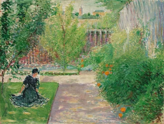 Sonniger Garten, 1908
