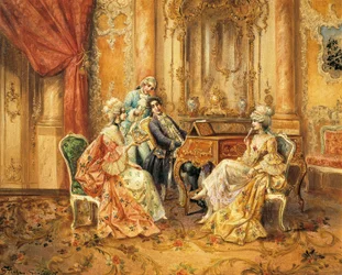Am Klavier, von Stephan Sedlacek