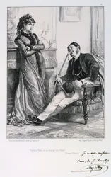 Pauvre Nini, tu as mangé du chien!, Belagerung von Paris, 1871