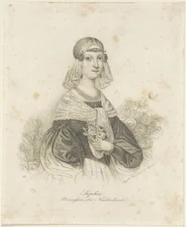 Porträt von Sophie, Prinzessin der Niederlande