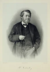 Porträt von Adolphe Guéroult 1810-1872