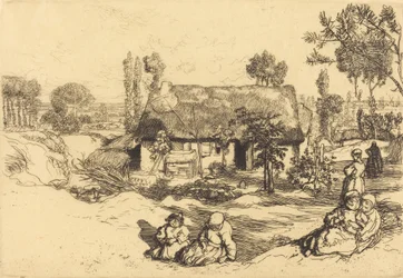 Zuflucht für die Armen, Vendée Le nid de pauvres, Vendée, 1909