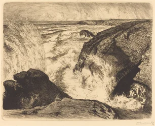 Springflut, Felsen von Zion