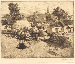Ansicht von St.-Jean-de-Mont, Vendee