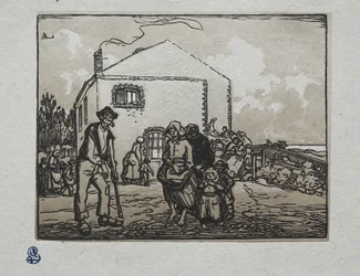 Die Bettler am letzten Haus