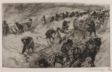 Kampf gegen den Schnee, Quai aux Fleurs