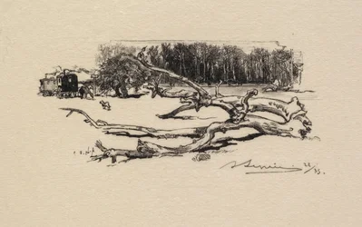 Fontainebleau-Wald: Carrefour de l