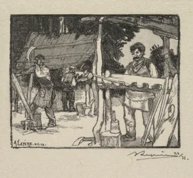 Wald von Fontainebleau: Hersteller von Latten