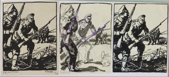 Russische Infanterie, 1914