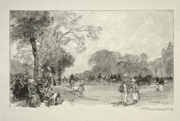 Die Avenue des Champs Elysées