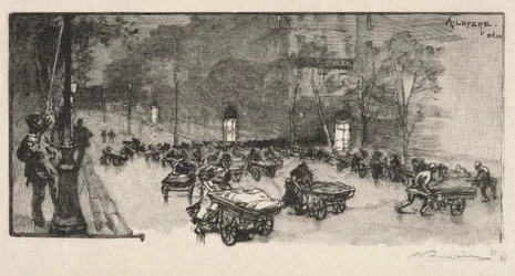 Le Boulevard, an der Ecke des Faubourg Montmartre