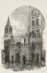 Rouen Illustré: Die Kathedrale von Rouen, 1888