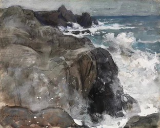 Sturm auf der Insel Yeu