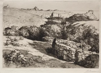 Blick auf den Hafen von La Meule