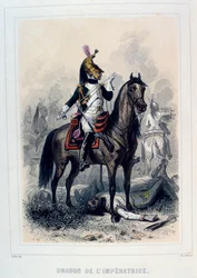 Dragoner der Kaiserin, leichte Dragoner, 1859