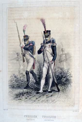 Füsiliergrenadier und Füsilierjäger, 1859