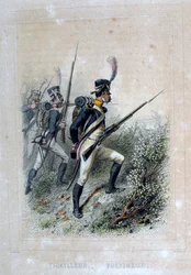 Tirailleur Voltigeur, Schütze, 1859