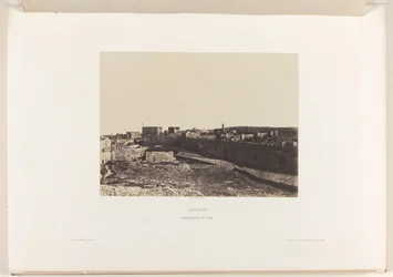 Ansicht von Jerusalem vom Zion aus