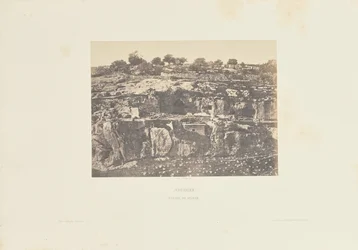 Jerusalem. Dorf Siloam