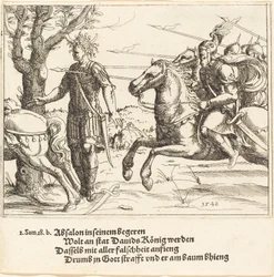 Absalom wird von Joab getötet