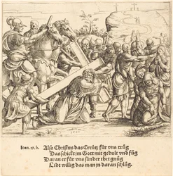 Christus trägt das Kreuz, 1547
