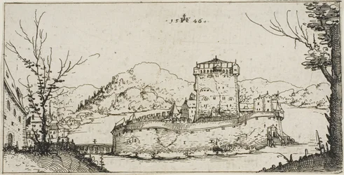 Festung in einem See