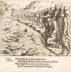 Moses schließt das Rote Meer