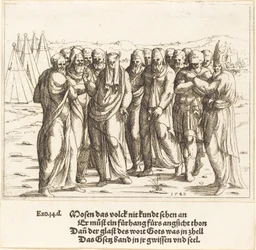 Moses spricht zu den Kindern Israels, 1548