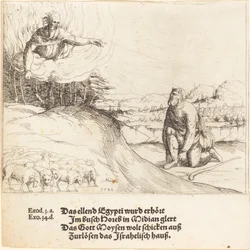 Moses und der brennende Busch