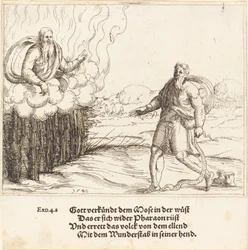 Moses und die Schlange, 1548