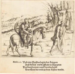 Die Flucht nach Ägypten, 1548