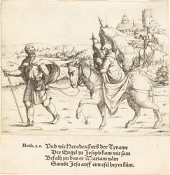 Die Heilige Familie kehrt aus Ägypten zurück, 1549
